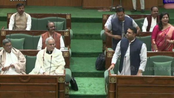 CG Winter Session: House heated up over paddy procurement, opposition cornered the government
