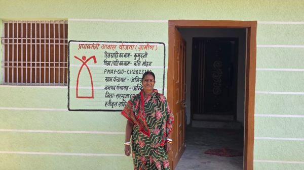 Pradhan Mantri Awas Yojana Gramin brings to life the dream of a permanent home for needy families across Chhattisgarh.