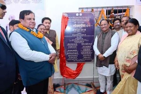 Chief Minister Sai inaugurated the new building of 30-bed Community Health Centre.
