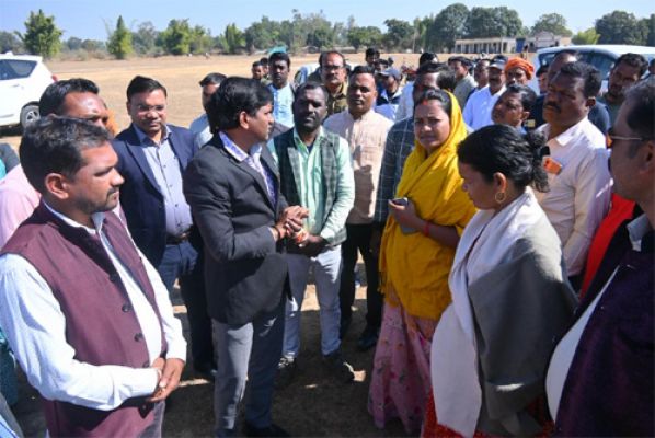 Chief Minister will visit Surajpur tomorrow, Minister Rajwade inspected the Karma competition site in Chungadi.