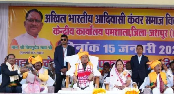 Chief Minister Sai gave the gift of development works worth more than Rs 122 crore to Jashpur district.