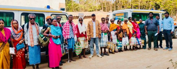 14 villagers from the Naxal-affected villages of Kistaram and Mukarram have seen their lives brightened after successful cataract surgeries.