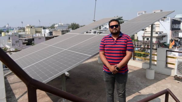 Praveen Shukla's house is being lit by natural energy, resulting in significant savings on electricity bills.