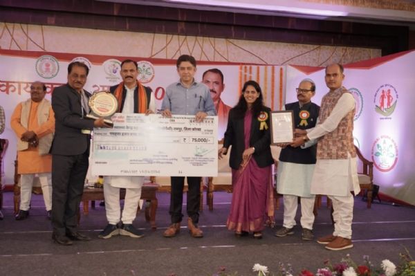 AYUSH District Korba got first place in Kayakalp AYUSH State Level Award 2024