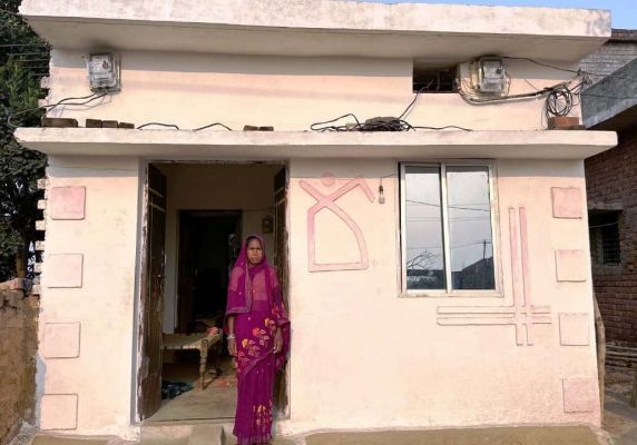 Sukhbai Khute's life has brightened with a permanent home