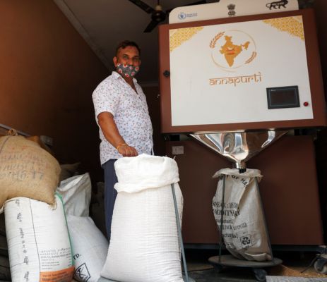 Chhattisgarh launches 'Grain ATM', dispenses rice directly from machines; ration card holders relieved of long queues