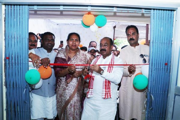 Deputy Chief Minister Saw inaugurated Mawa Modol Library Charama