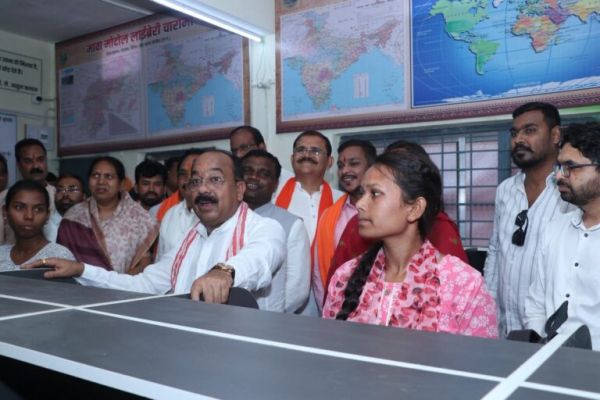 Deputy Chief Minister Shri Saw inaugurated Mawa Modol Library Charama