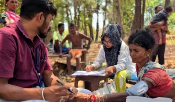 Health ambassadors crossed dense forests and rivers to save the lives of two innocent children.