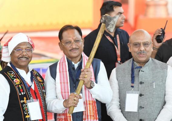 The voice of tribal pride echoed from the Red Fort grounds.