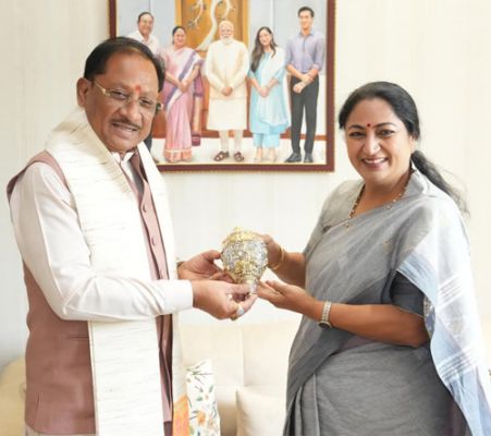Chief Minister Sai paid a courtesy call on Delhi Chief Minister Rekha Gupta in New Delhi