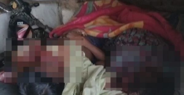 Sakti Double Murder: Elderly couple sleeping in their home brutally murdered, double murder rocks area, area cordoned off