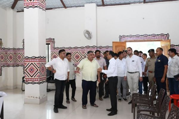Minister Rajesh Agrawal inspected the preparations for the Ramgarh Festival.