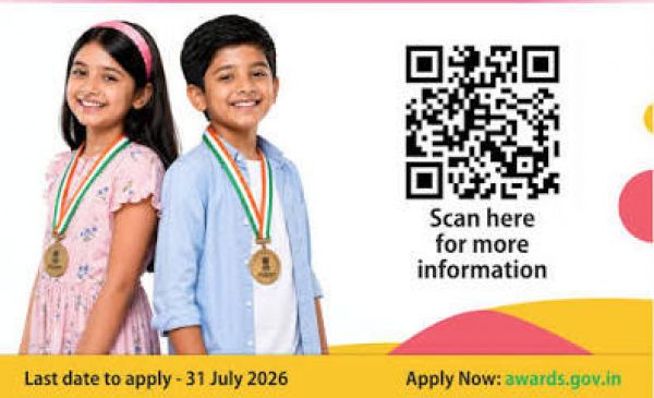 Talent will get a national platform, nominations invited for Prime Minister's National Child Award-2026