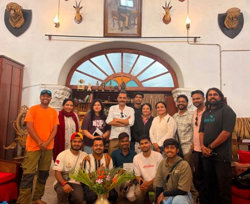 Heritage tourism takes a new turn at Kanker Palace, with the crown prince having a fruitful discussion with the Chhattisgarh Tourism Board team and influencers.