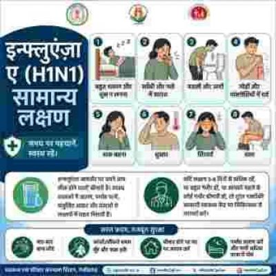 Health department alert regarding H1N1/swine flu, appeal to take precautions
