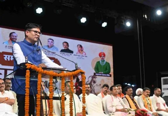 Chakradhar Samaroh gave a new identity to the cultural heritage of Raigarh: Finance Minister O.P. Choudhary