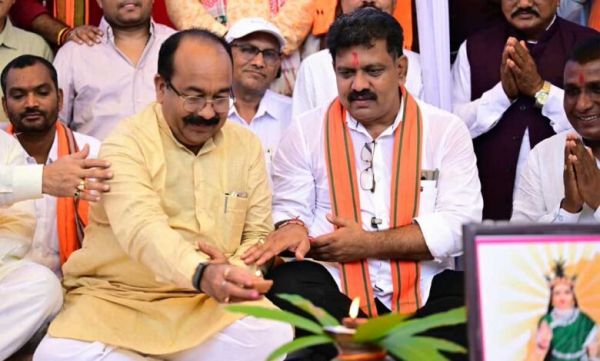 Deputy Chief Ministers Arun Sao and Vijay Sharma laid the foundation stone for the new look of Kawardha, a 4-lane road will be built at a cost of Rs 54 crore.