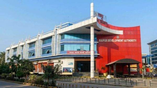 High-tech drone survey and GIS mapping of properties in Raipur