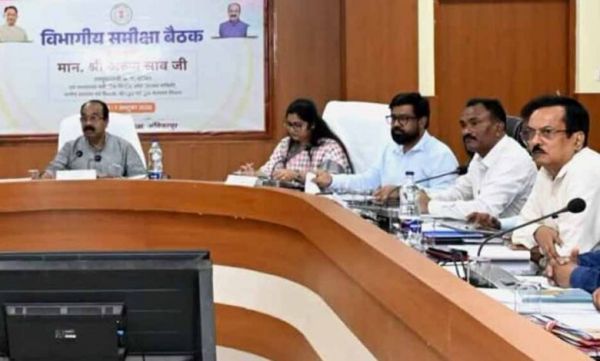 Deputy Chief Minister Arun Sao reviewed the progress of development works and implementation of schemes.