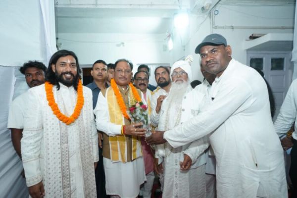 The state government is moving forward on the path of truth, non-violence and social harmony of Baba Guru Ghasidas Ji: Chief Minister Vishnu Dev Sai