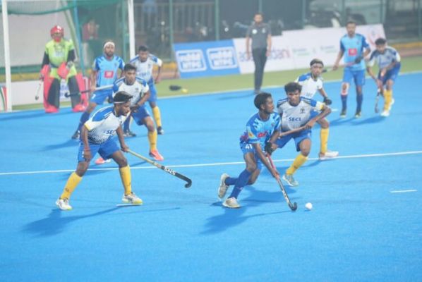 Nyaydhani Knights registered a resounding victory in the inaugural match of the Chhattisgarh Hockey League, defeating Rajdhani Royals 2-1.