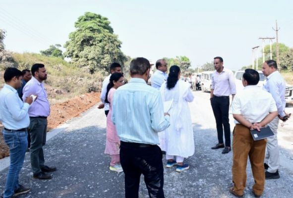 PWD Secretary inspected roads, bridges, college building and rest house, expressed displeasure over negligence in quality.