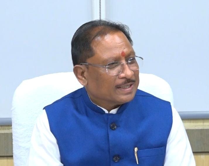Chhattisgarh at a decisive turning point against Naxalism: Chief Minister Shri Sai:  Say congratulated the security forces on their big success