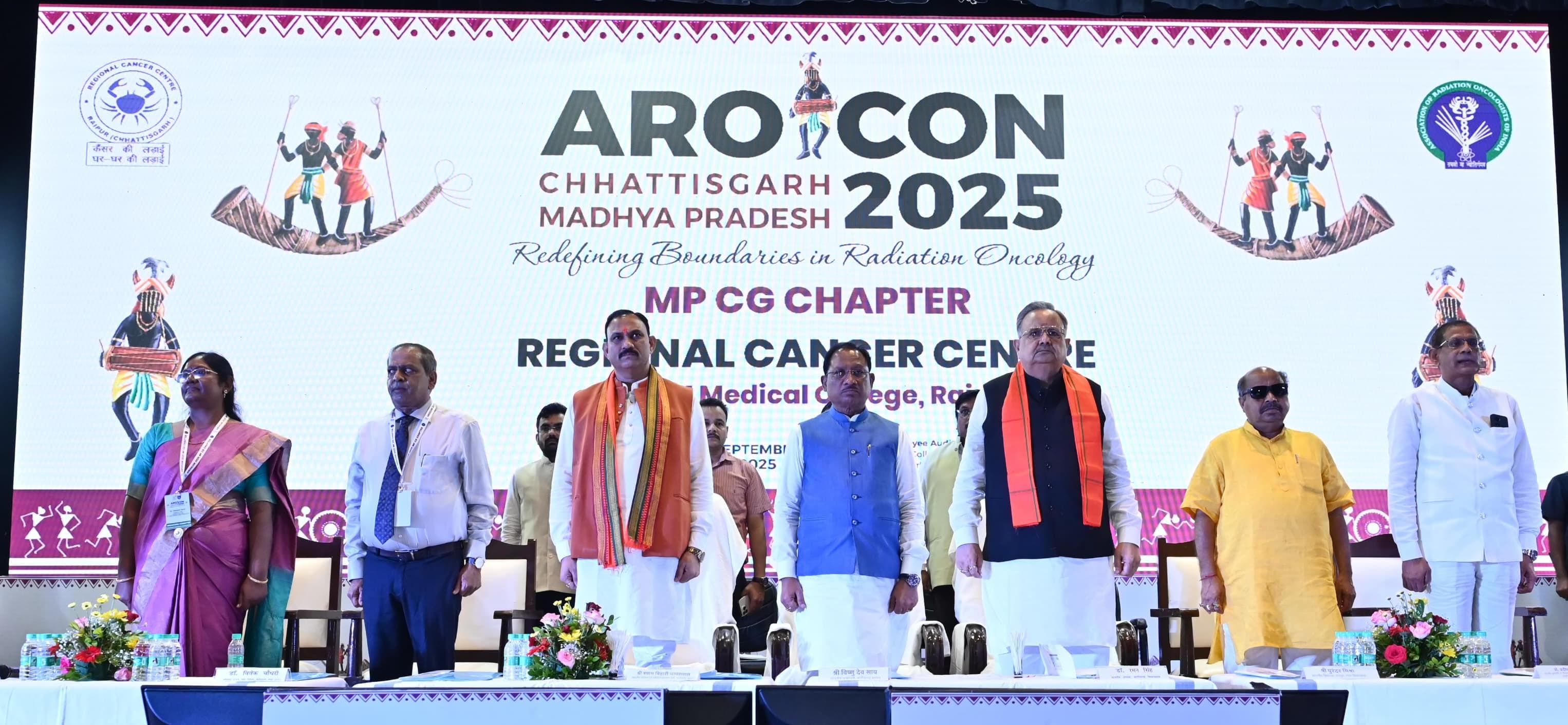 *CM Vishnu Deo Sai inaugurates AROCON 2025,  pledges new direction in cancer research and treatment