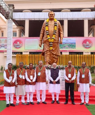 Prime Minister addresses the Brahma Kumaris at the inauguration of Shanti Shikhar &ndash; Meditation Centre at Nava Raipur, Chhattisgarh