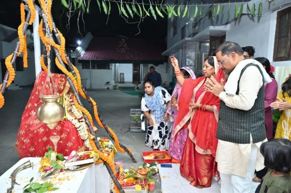 Tulsi Vivah Ceremony Held with Devotion and Traditional Rites at the Chief Minister&rsquo;s Residence on Dev Uthani Ekadashi