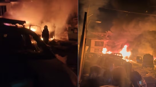 BIG BREAKING: Major blast in Jammu and Kashmir, explosion inside police station in Nowgam, Srinagar, 9 people killed