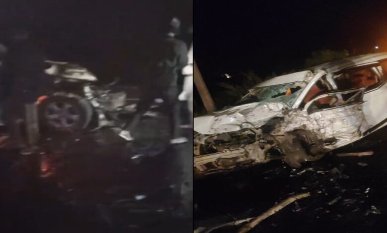 Road accident in Bhopal: 4 dead, 1 injured