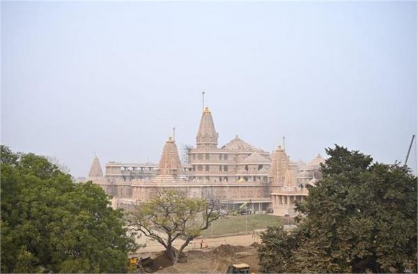 Ram Mandir Dharma Dhwaj: Ram Mandir flag hoisting ceremony begins with Navgraha Pujan, PM Modi will hoist the flag on November 25