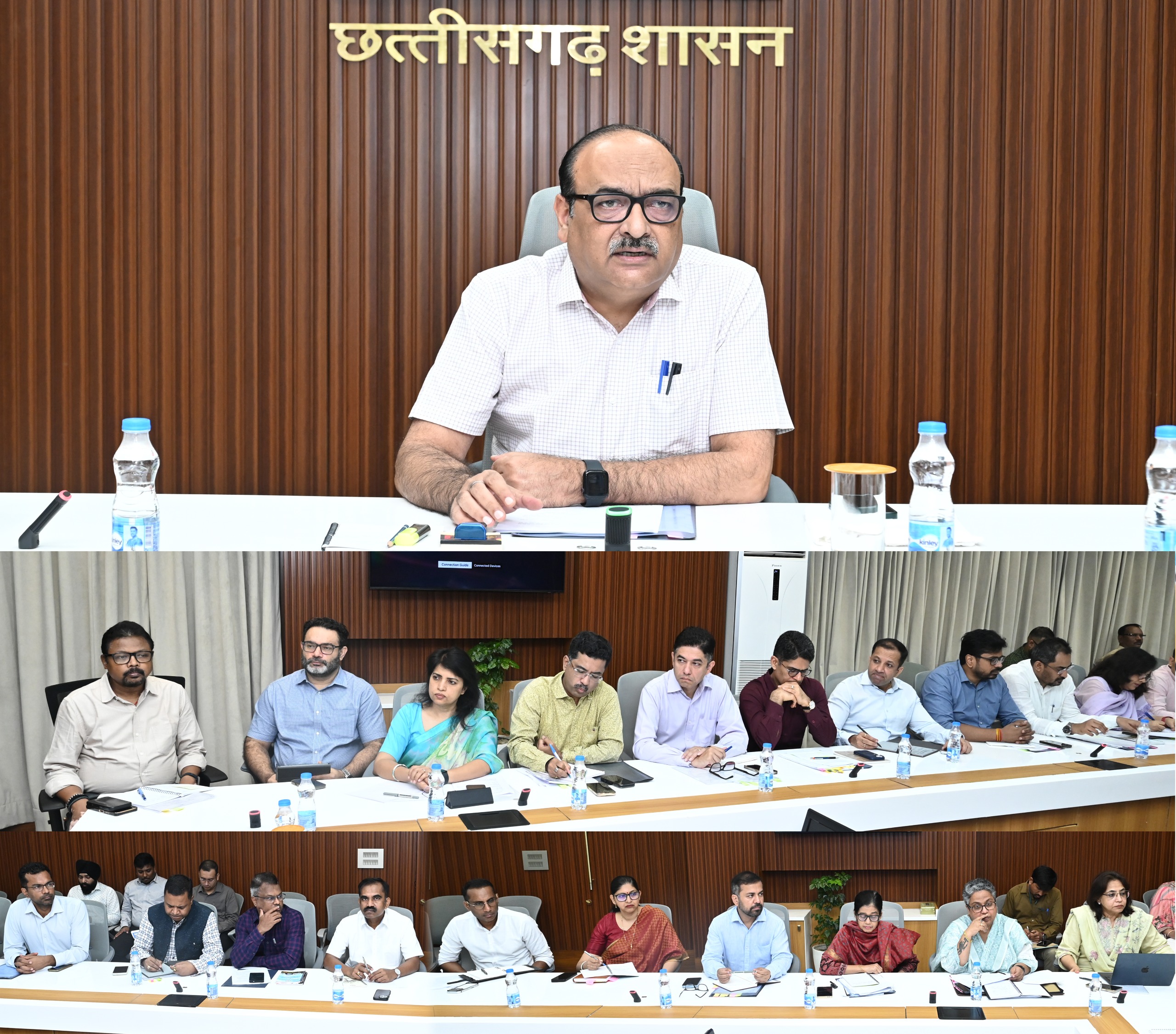 Chief Secretary Directs Departments to Clear Retirement Cases Before Superannuation :&nbsp;High-Level Review of Key Schemes, Recruitment, Citizen Services and Administrative Reforms