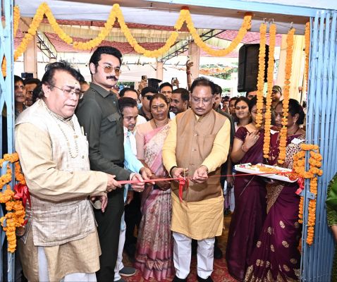 Jashpur’s Tapkara gets new identity : Chief Minister Shri Sai inaugurated Tehsil office, announced to give Nagar Panchayat status